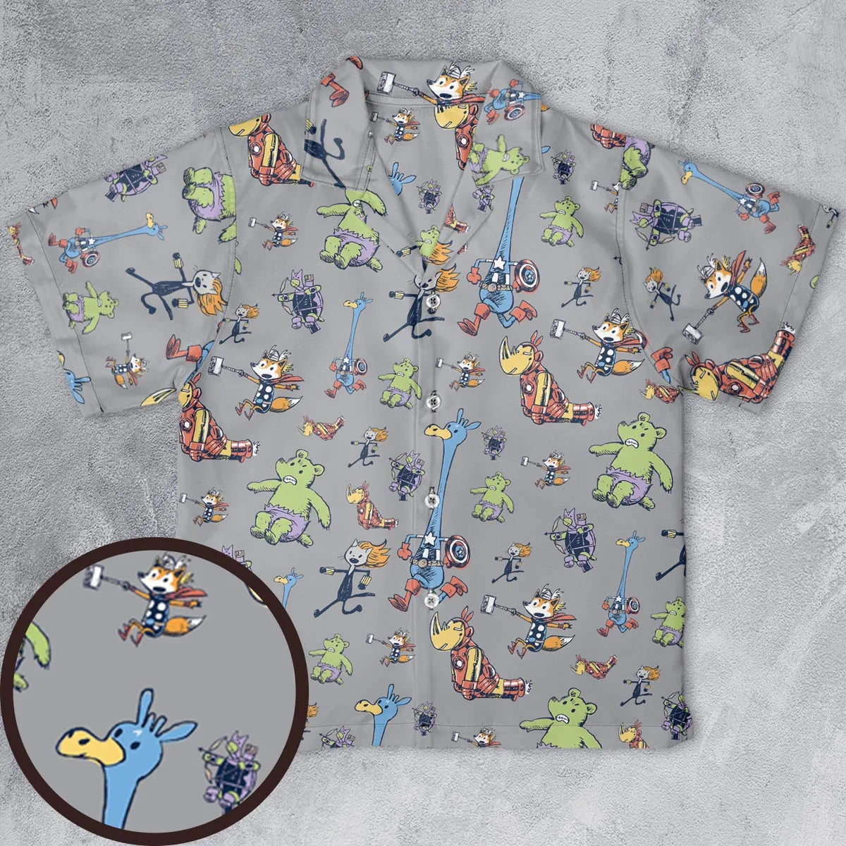 Youth Hawaiian Shirt - 48L8D4HA