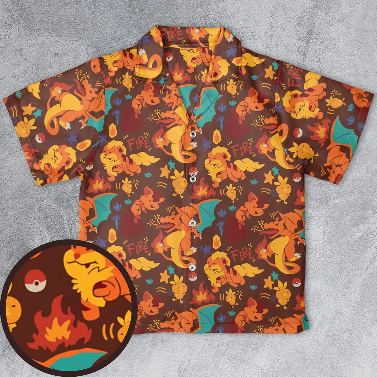 Youth Hawaiian Shirt - SVLU1PHU