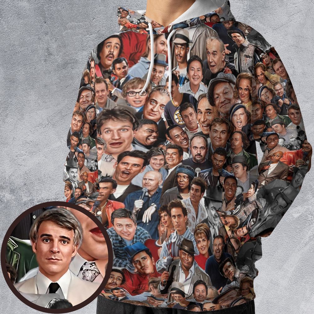 All-over Print Hoodie - T4XRJXGU -  - 1