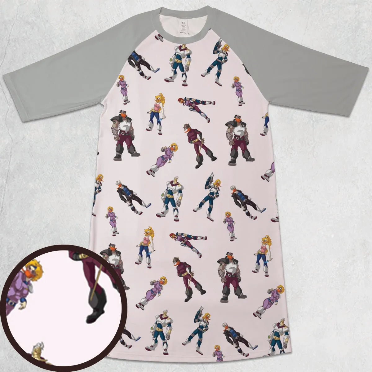 3/4 Sleeve Raglan Dress - RZGG5XA6