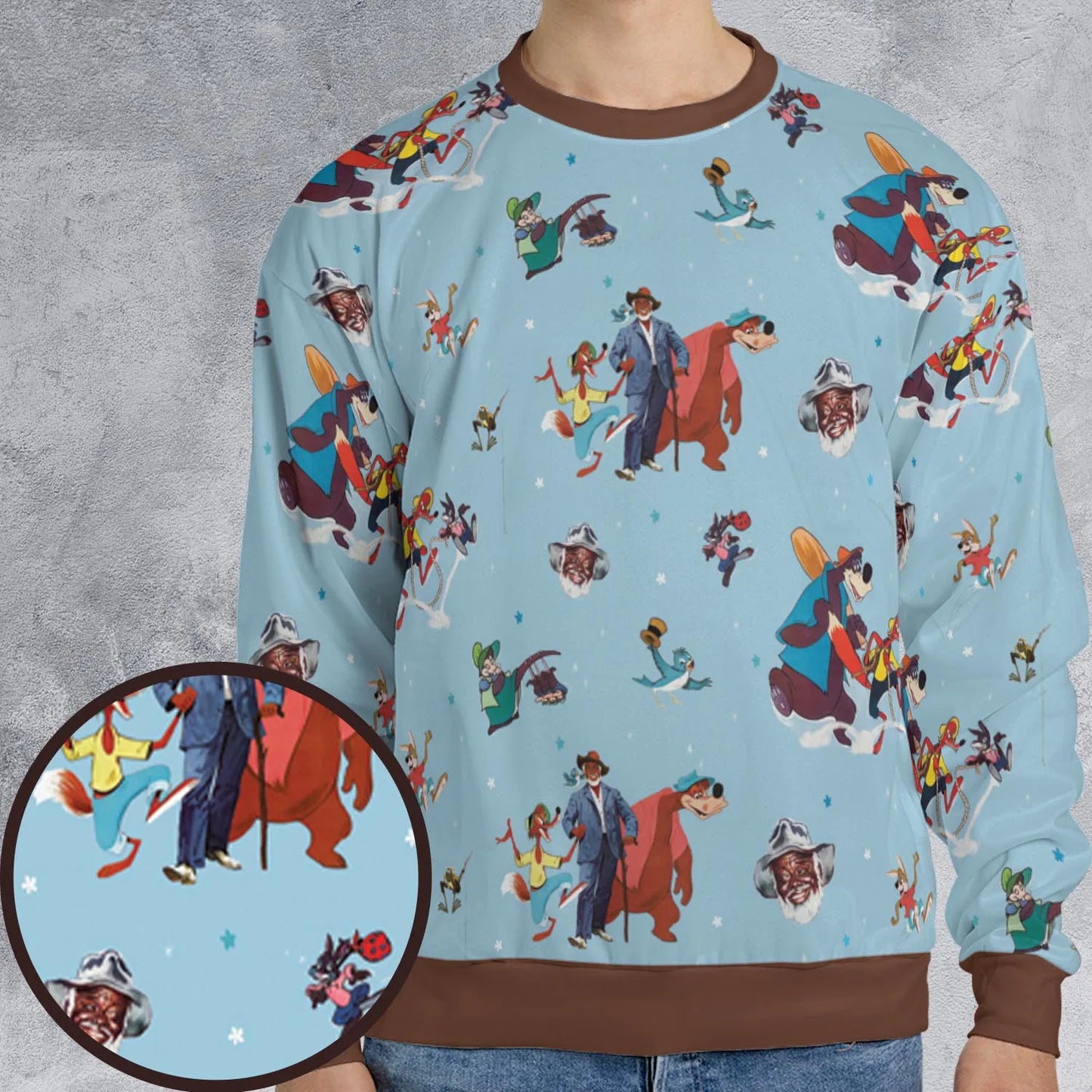 All-over Print Sweatshirt - 6AZFGW7D