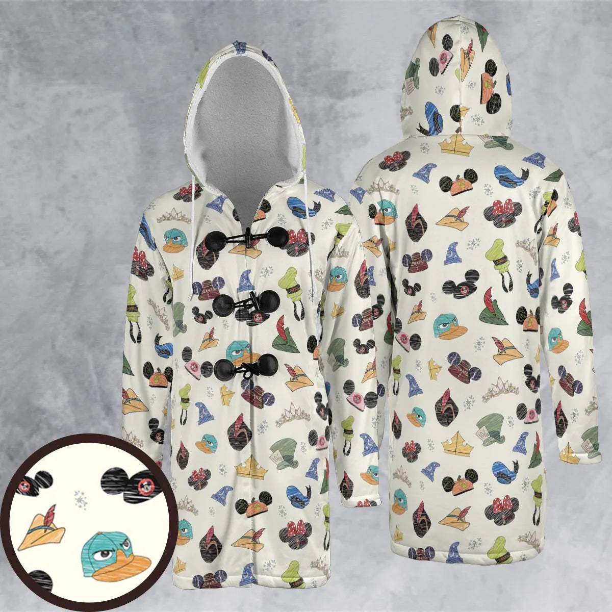 Hooded Cloak Coat - E8HE8TXK