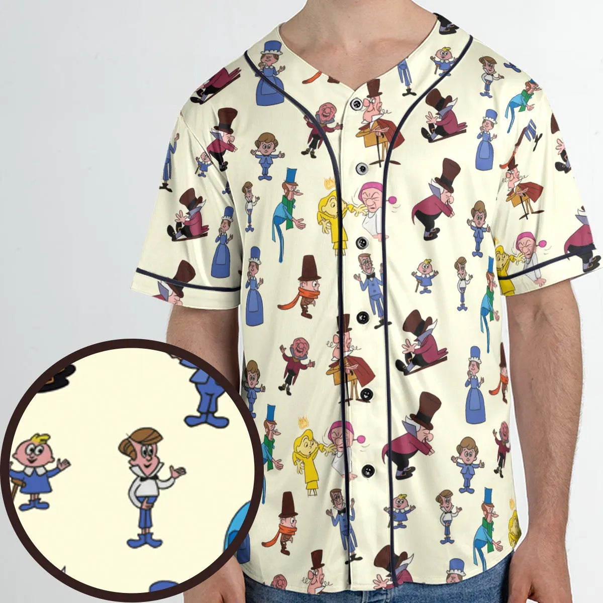 Unisex Baseball Jersey - B66AT36Y
