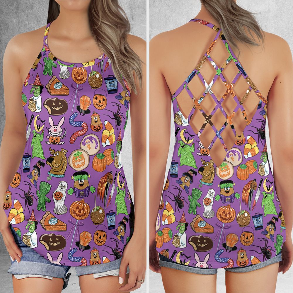 Criss Cross Tank Top - 44YGNH7U -  - 1