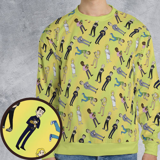 All-over Print Sweatshirt - W9SLJUYA -  - 1