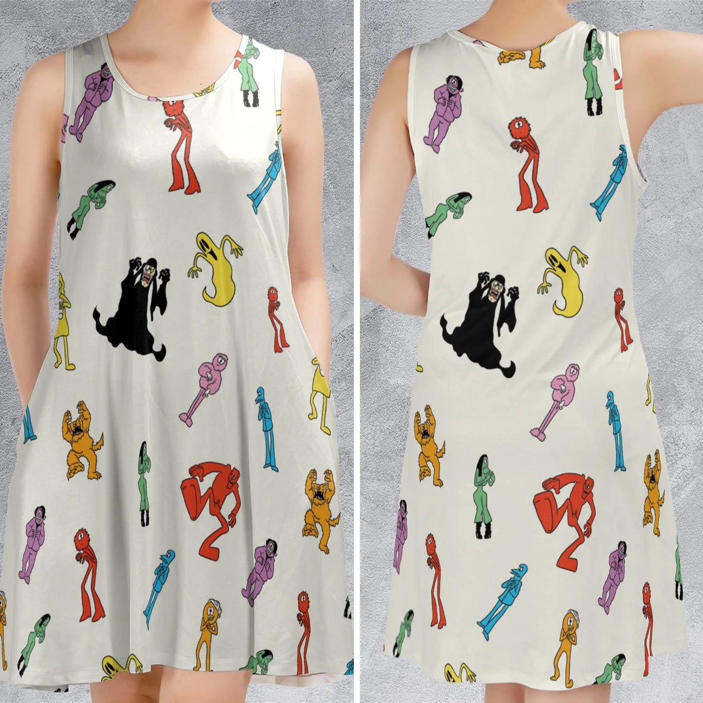 Sleeveless Dress - 8WUFJBYZ