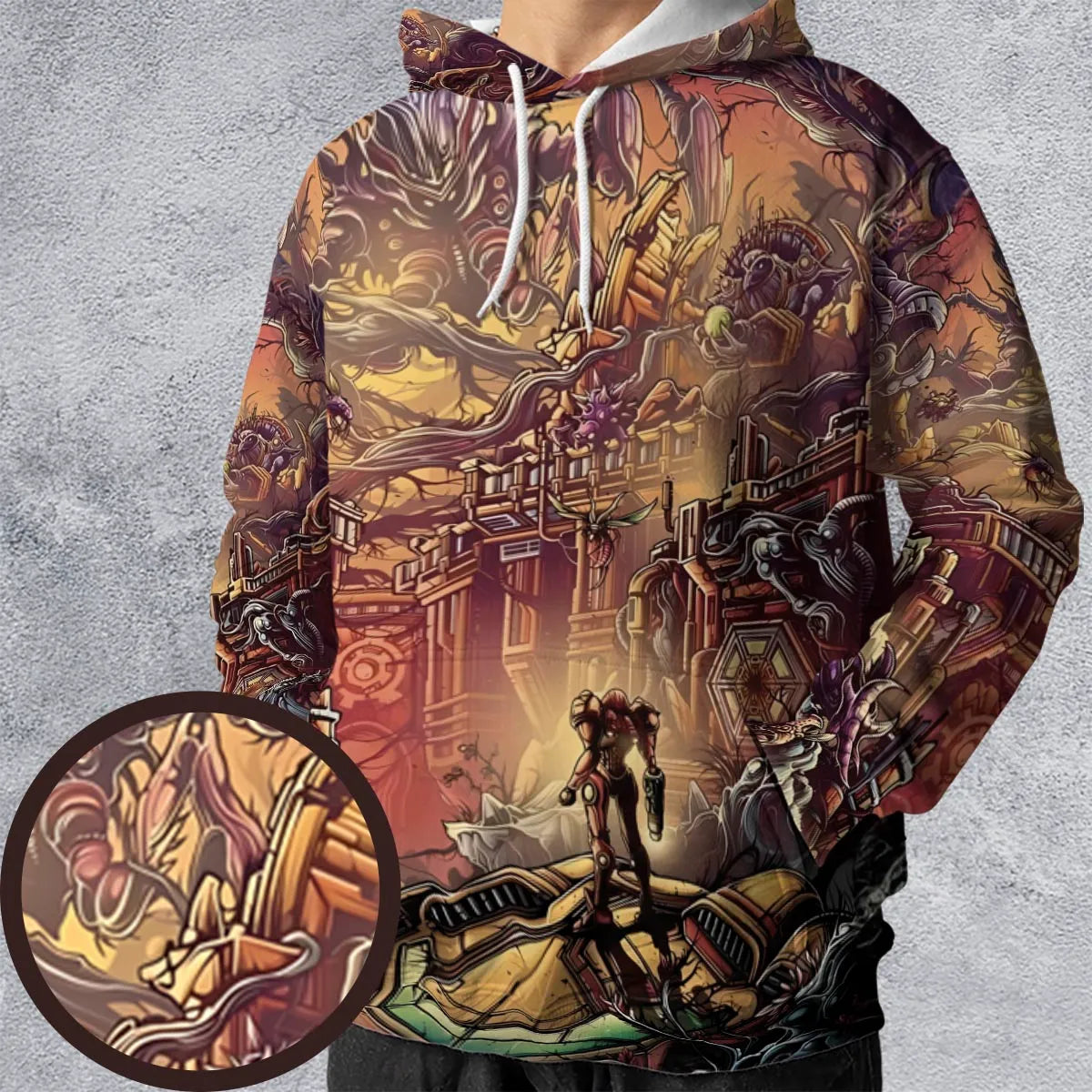 All-over Print Hoodie - QUWPW4E7