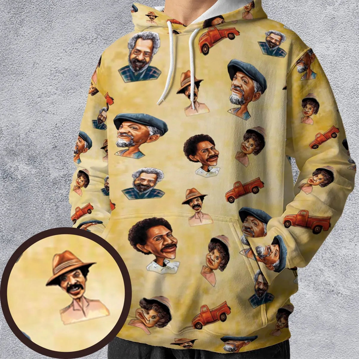 All-over Print Hoodie - 8BY2VP3V