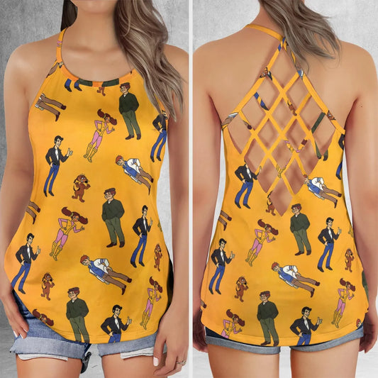 Criss Cross Tank Top - QLZ7B234