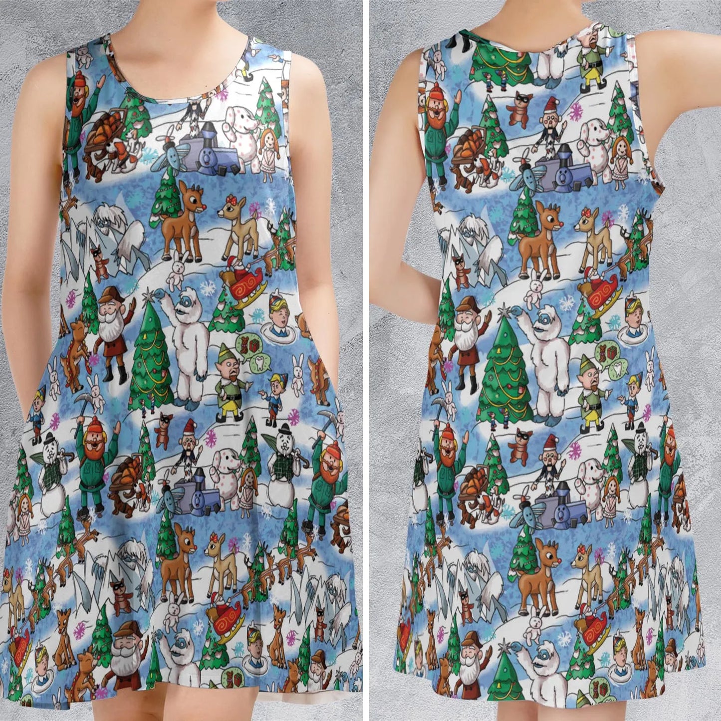 Sleeveless Dress - R4CHM3GW