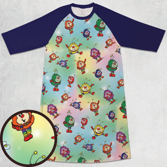 3/4 Sleeve Raglan Dress - 5YQF1DCU