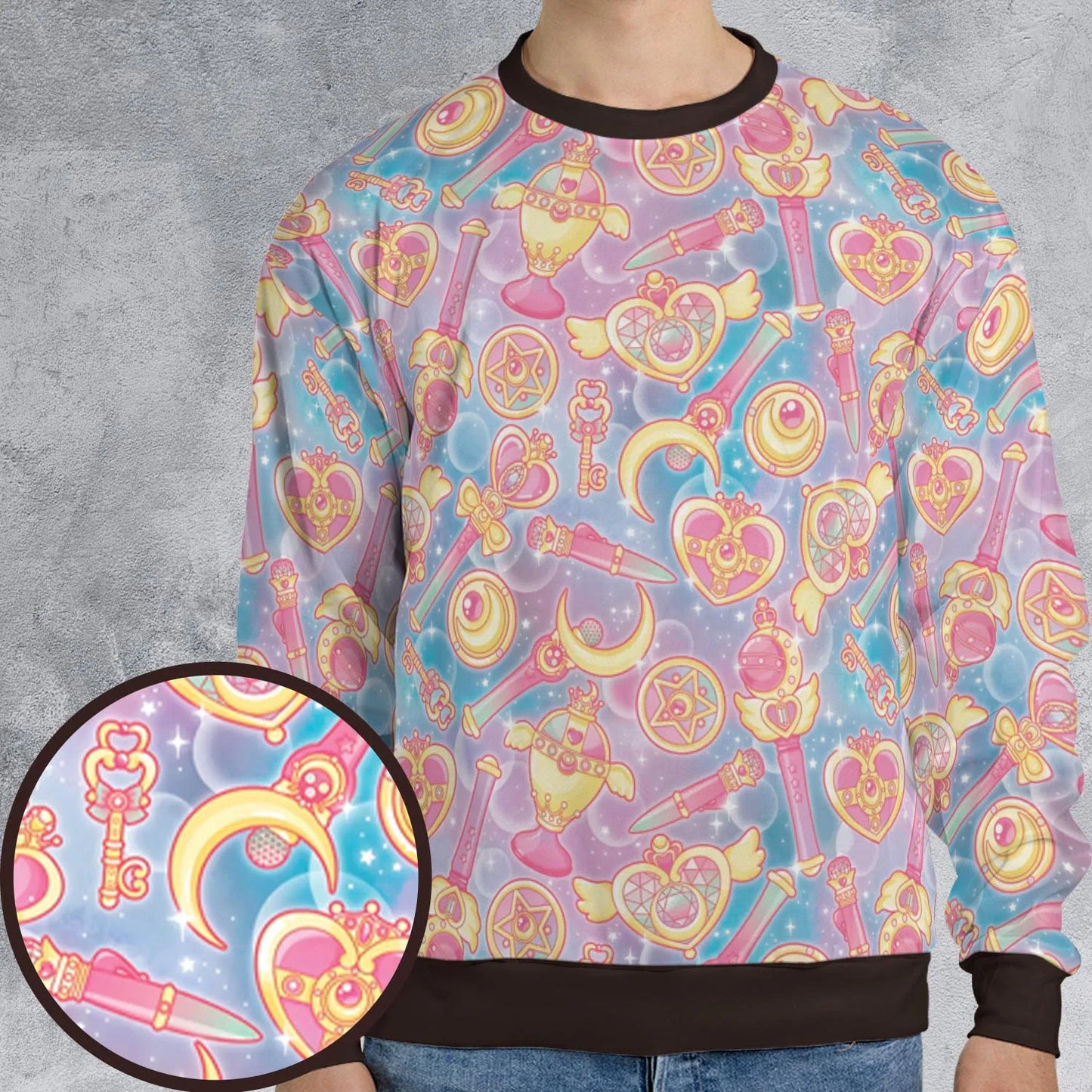 All-over Print Sweatshirt - ZK6YHDSH