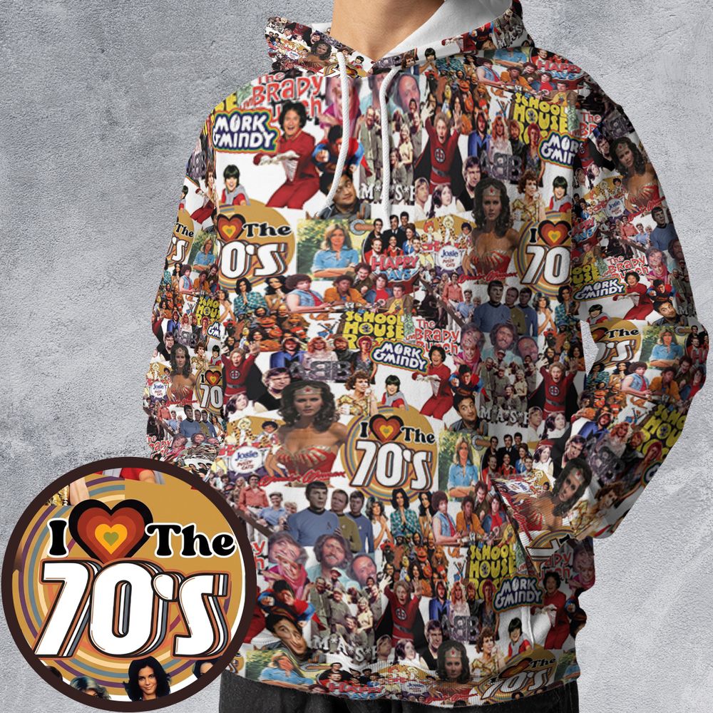 All-over Print Hoodie - 9MWYRJU5 -  - 1