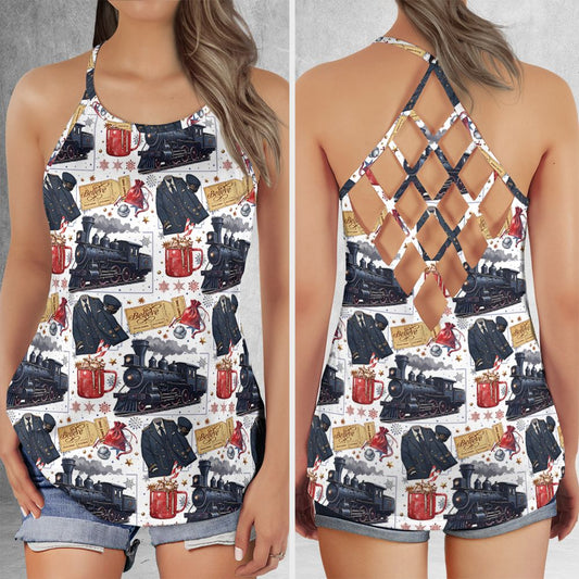 Criss Cross Tank Top - BN5H2GBZ -  - 1