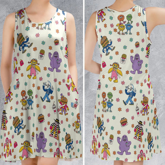 Sleeveless Dress - 8ZESX7W6