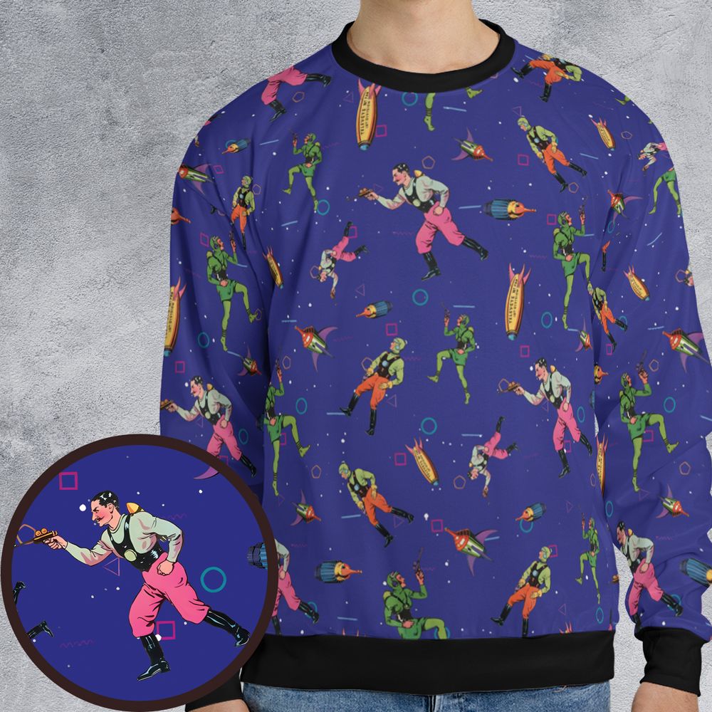 All-over Print Sweatshirt - KVNULLME -  - 1