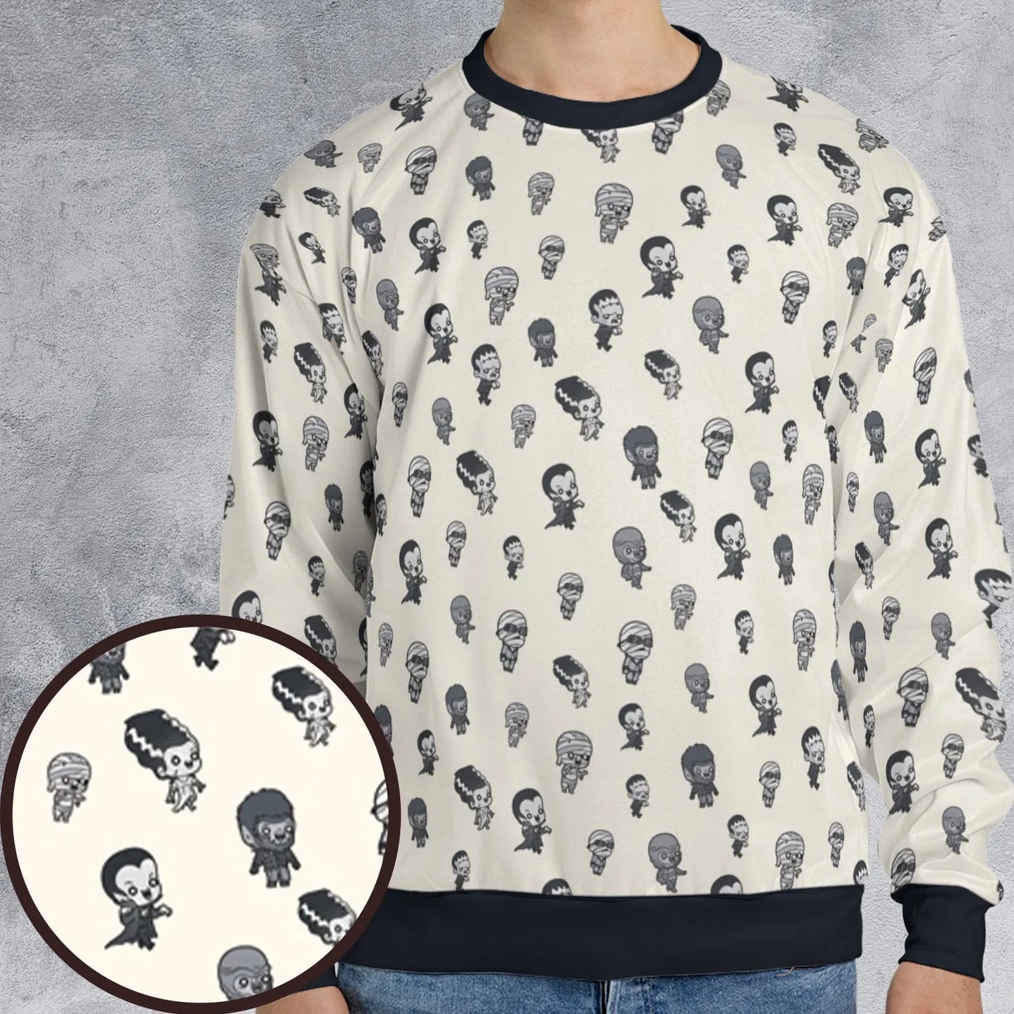 All-over Print Sweatshirt - FFRY578J