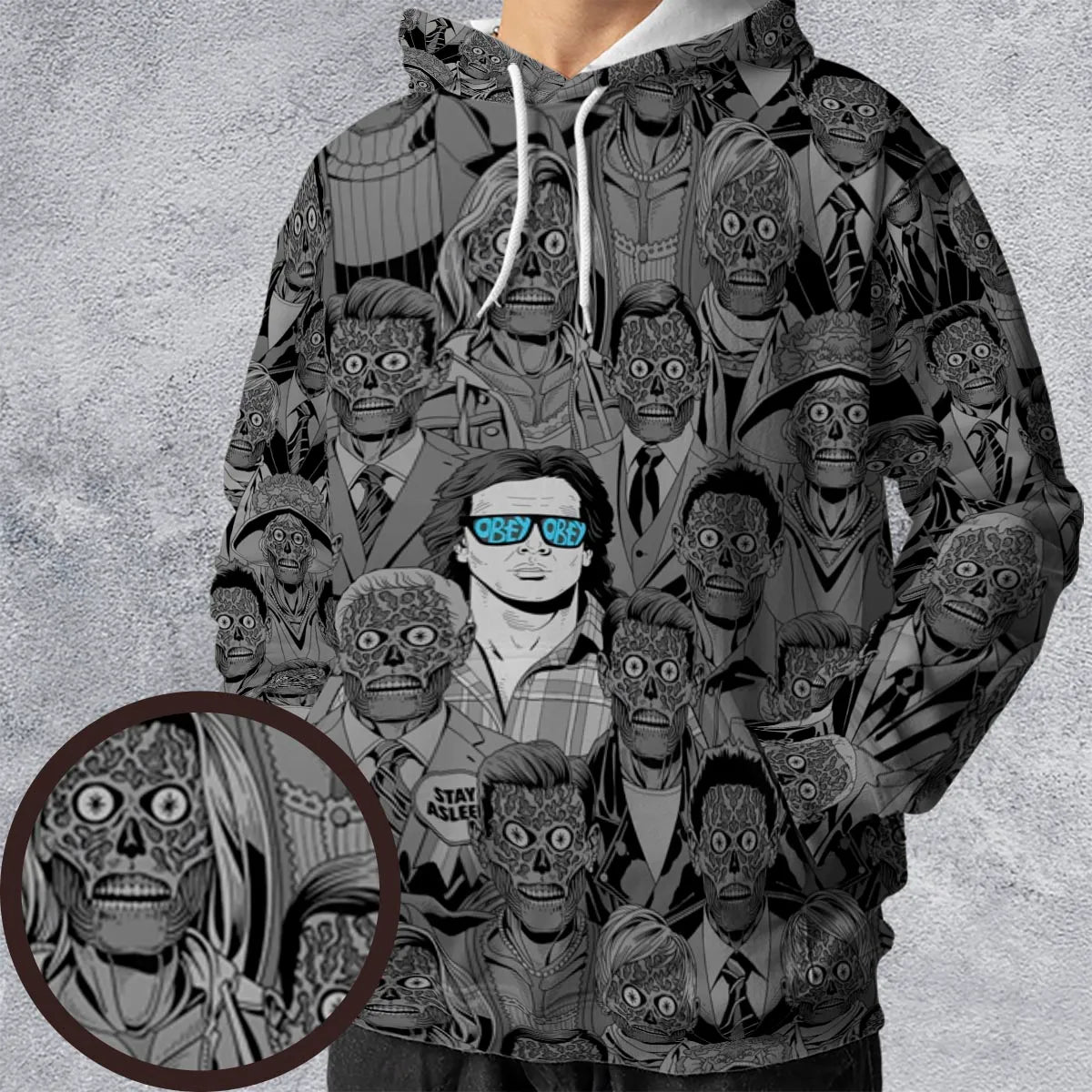 All-over Print Hoodie - SA7FZ2X8