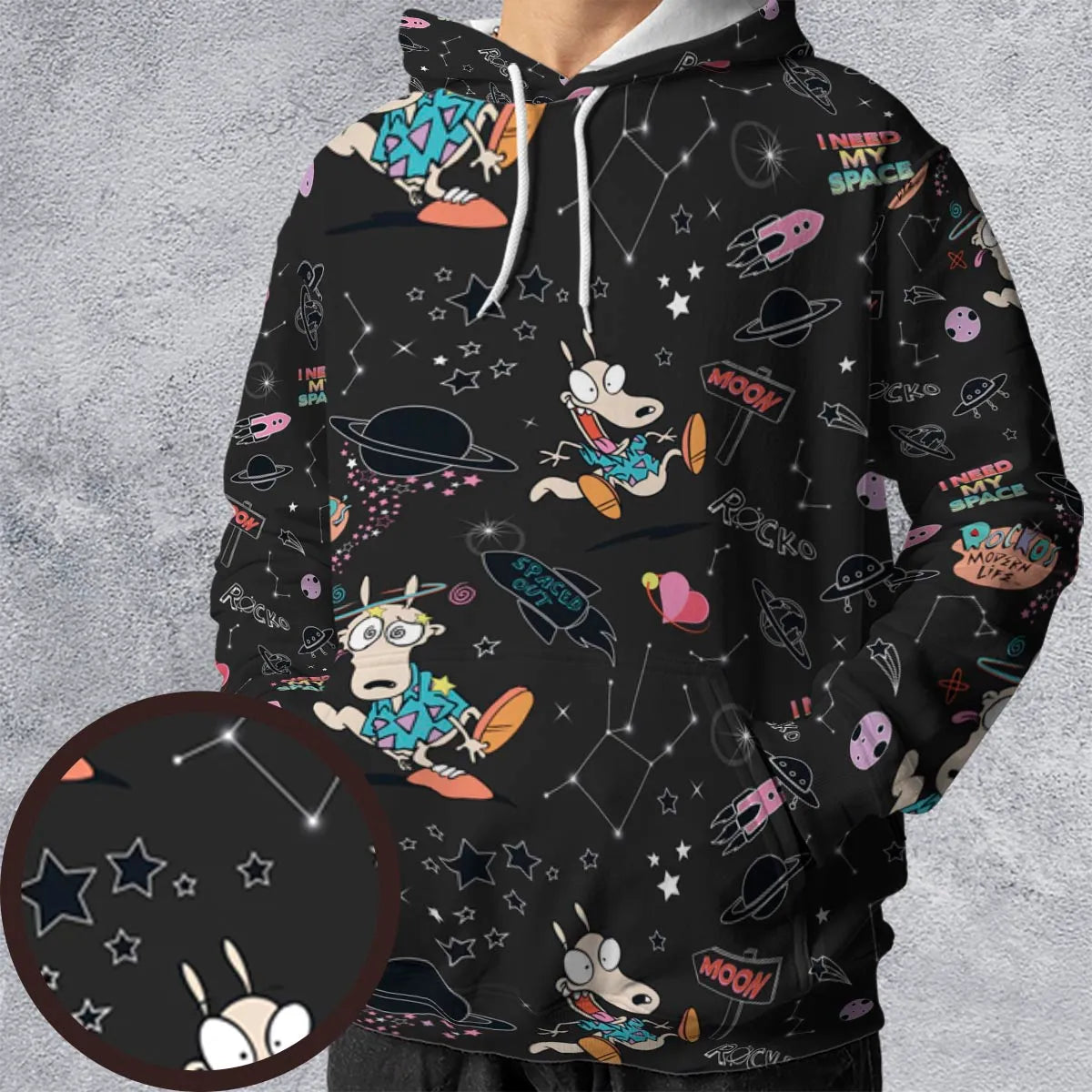 All-over Print Hoodie - MLS9K17R