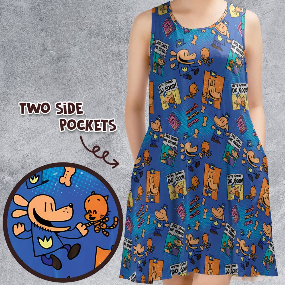 Sleeveless Dress - GBV63E7R -  - 1