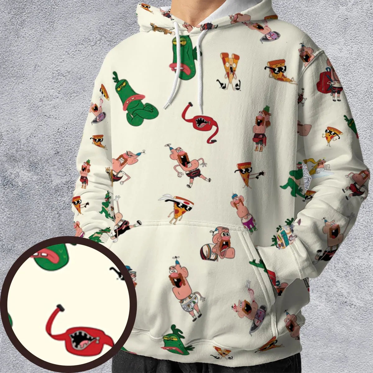 All-over Print Hoodie - LMB2Z959