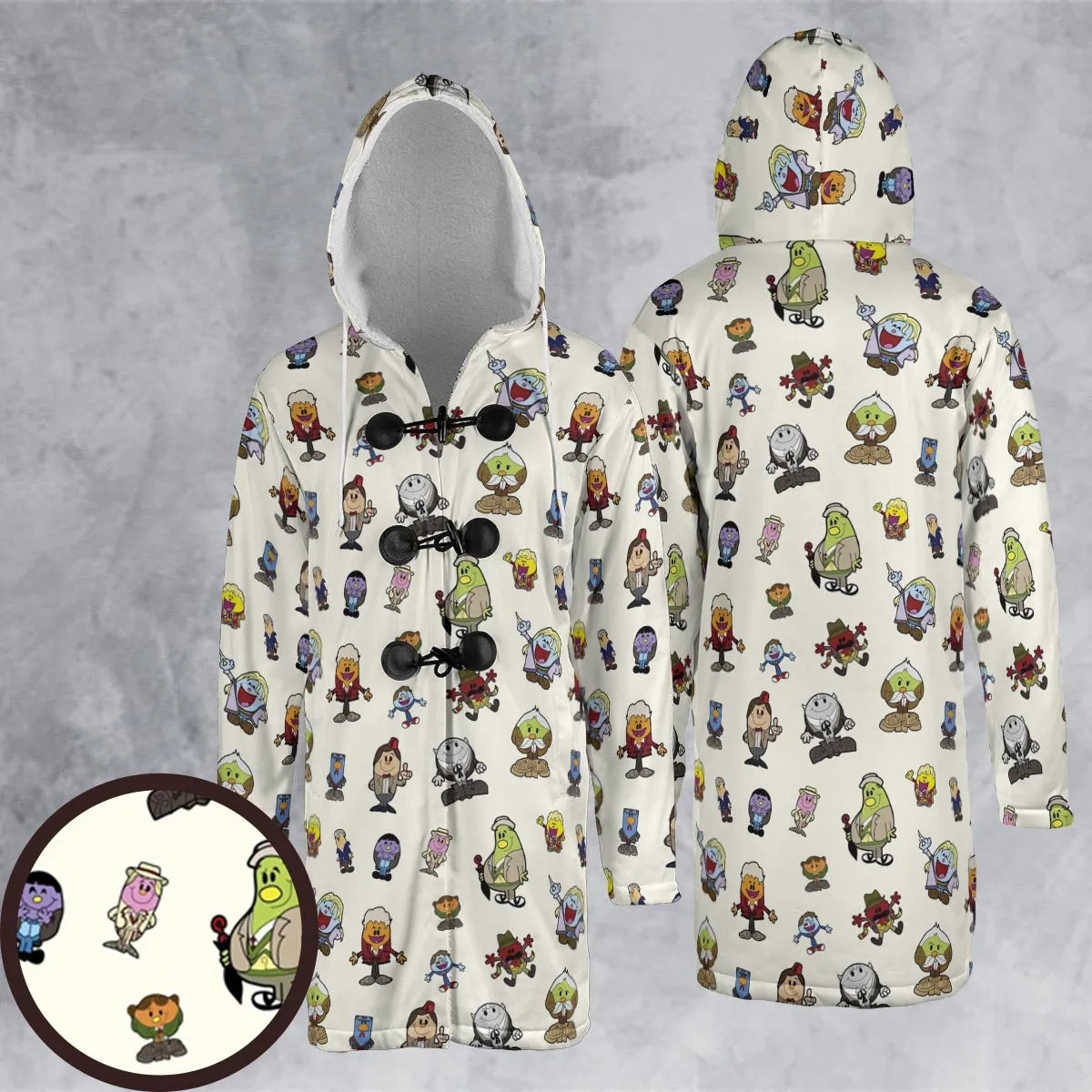 Hooded Cloak Coat - DZ47A4UN