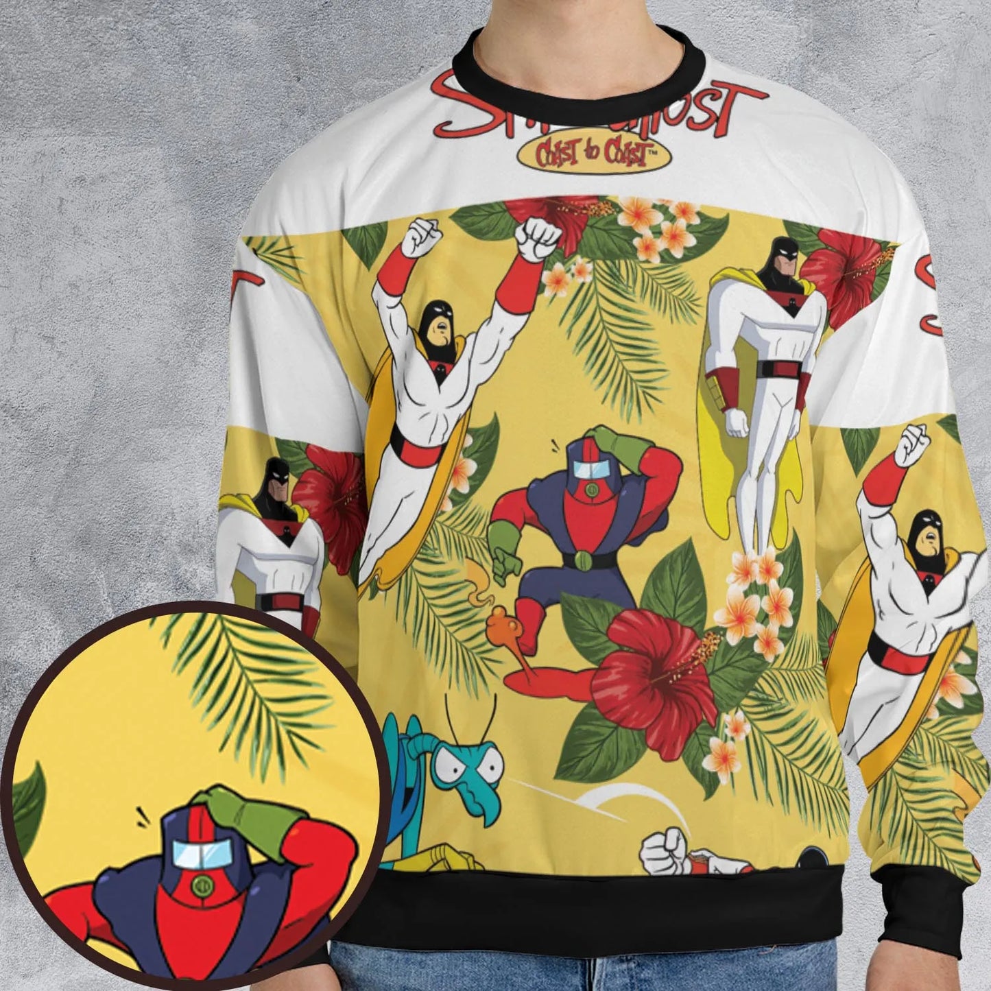 All-over Print Sweatshirt - NL9CL485