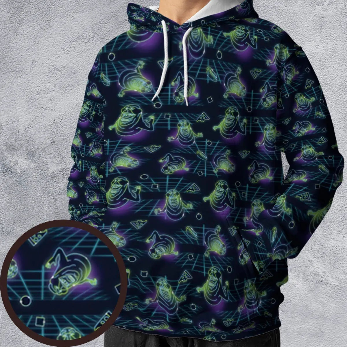All-over Print Hoodie - DM7QKW9G