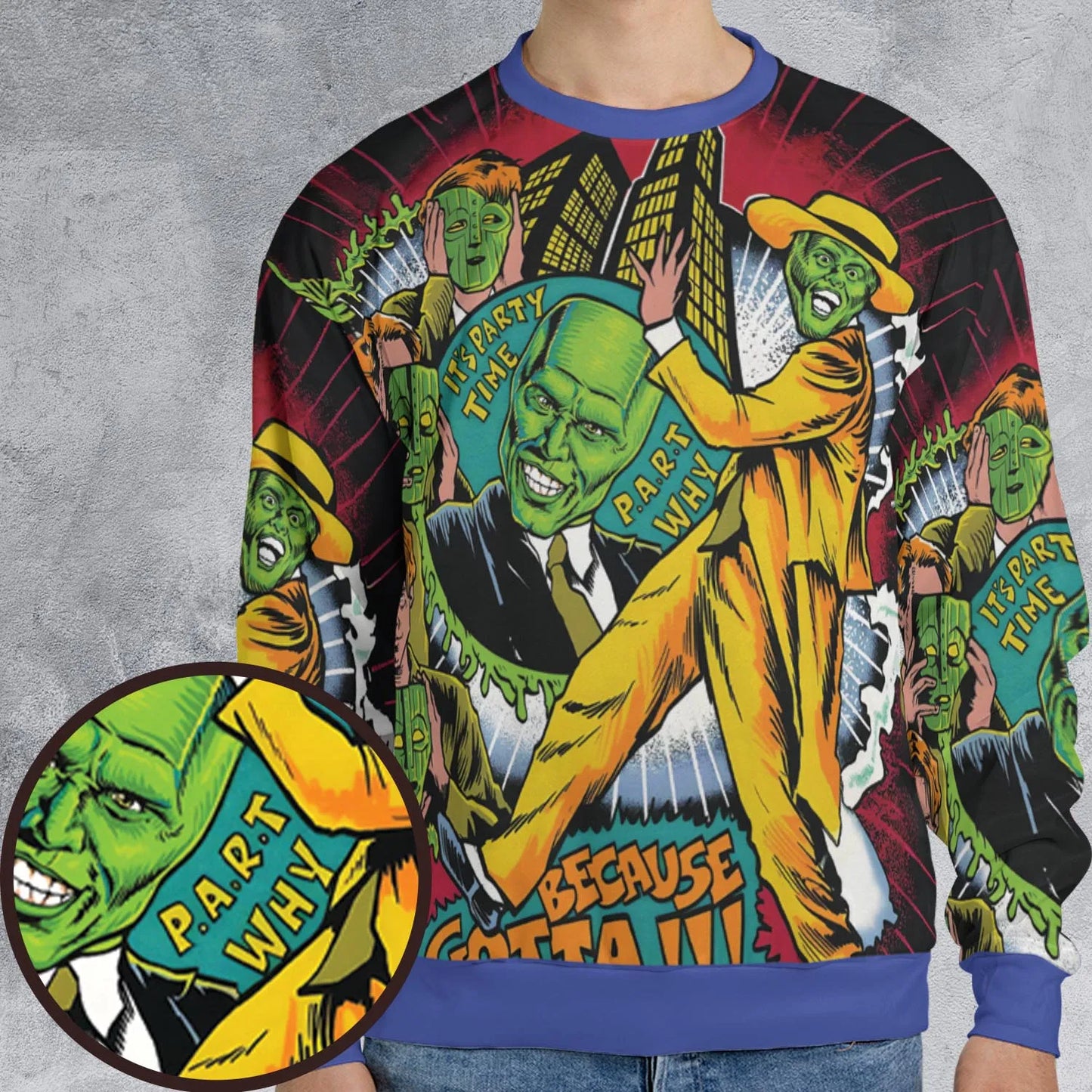 All-over Print Sweatshirt - TZNCAS8Y
