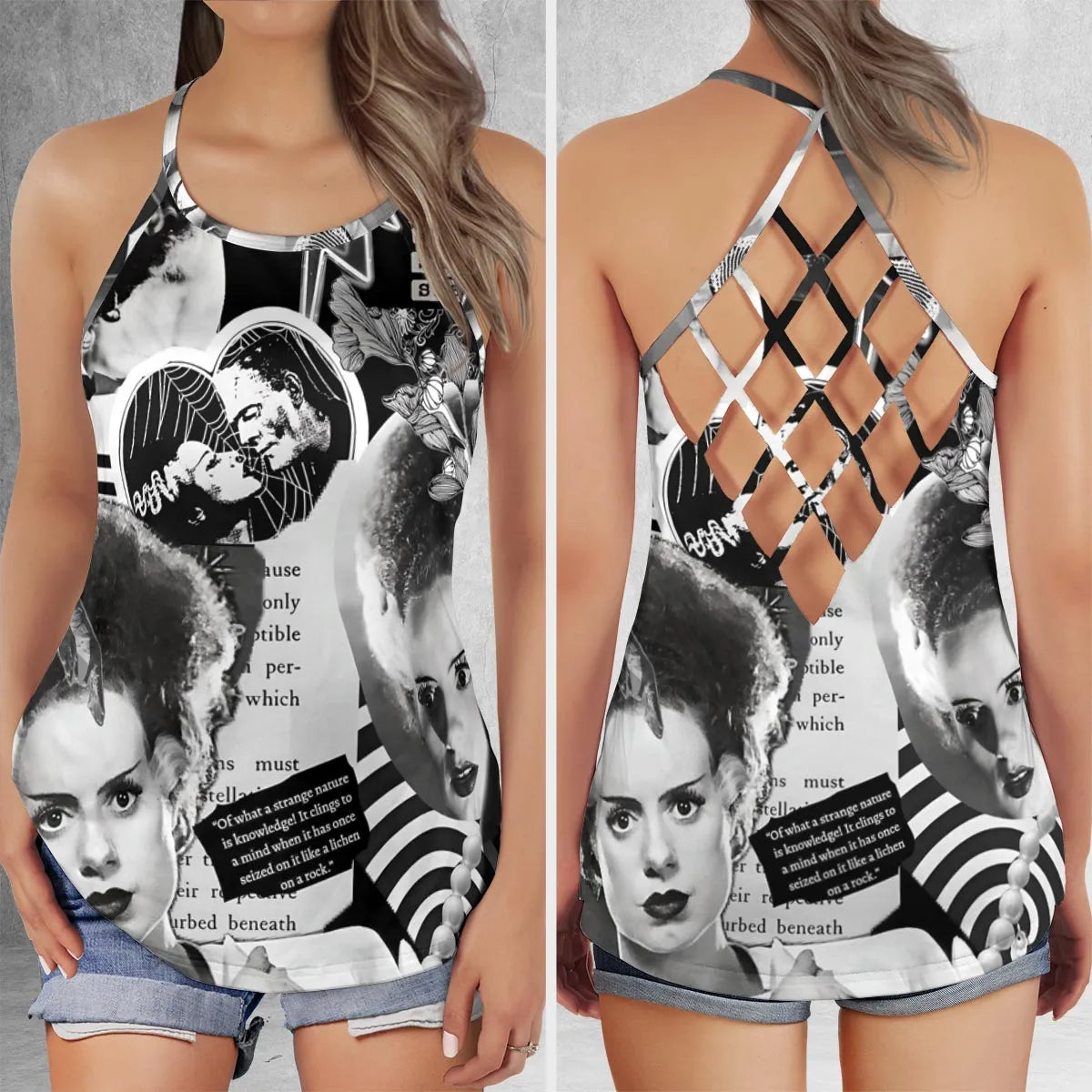 Criss Cross Tank Top - BFBWJWS3