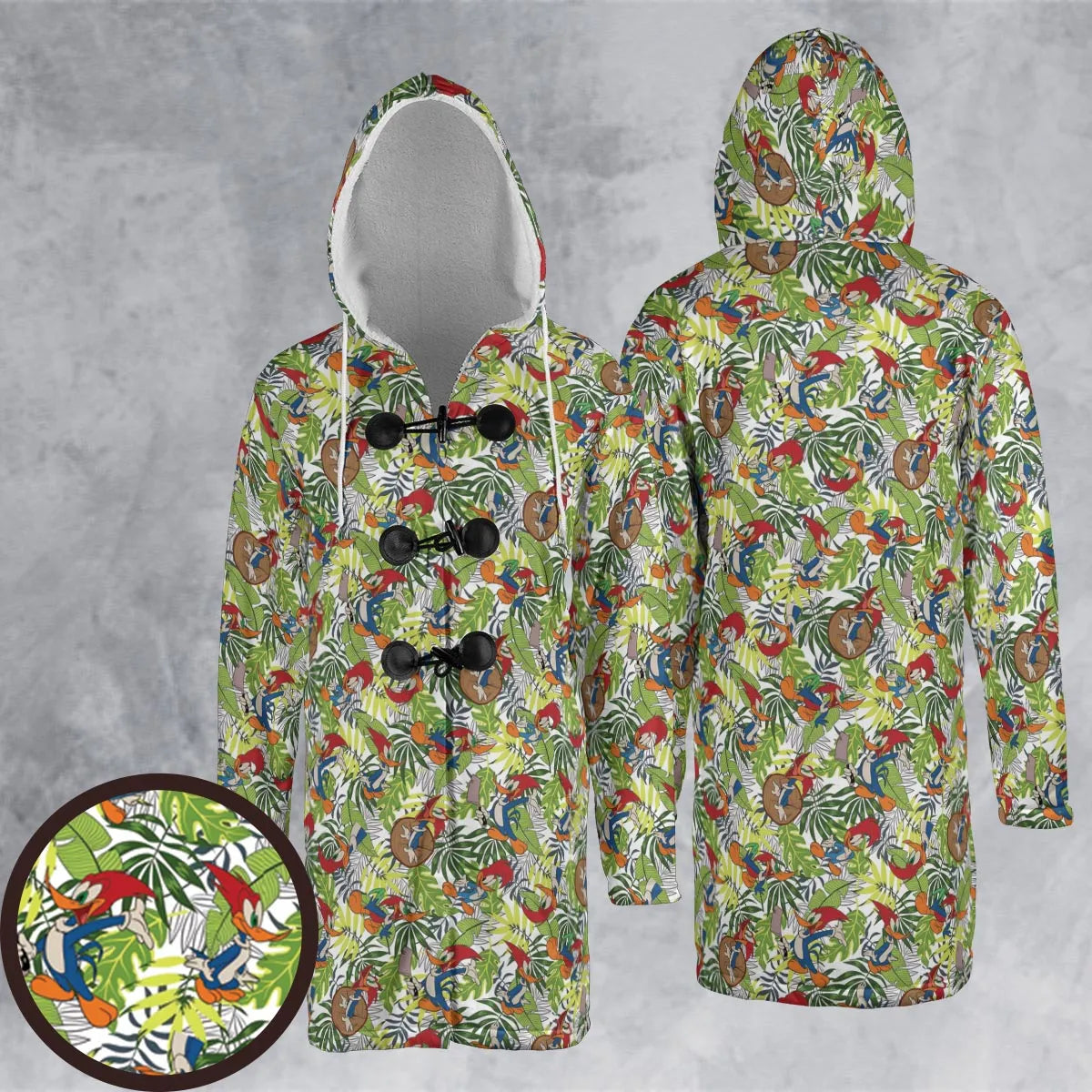 Hooded Cloak Coat - TPA5X6WS