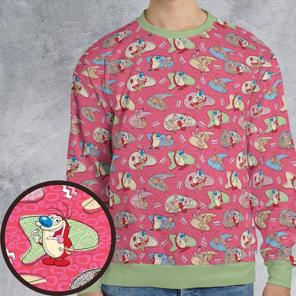 All-over Print Sweatshirt - 9R63AKBV -  - 1