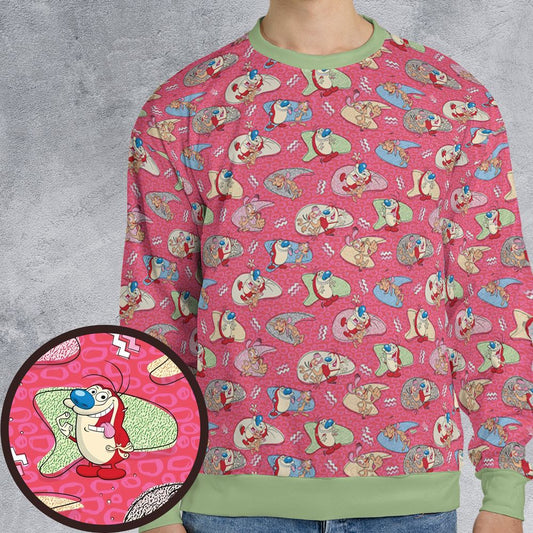 All-over Print Sweatshirt - 9R63AKBV -  - 1