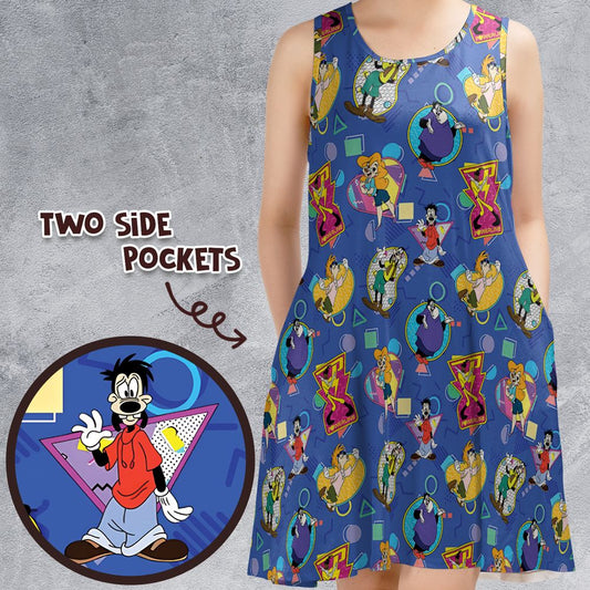 Sleeveless Dress - XM3T4DUJ -  - 1