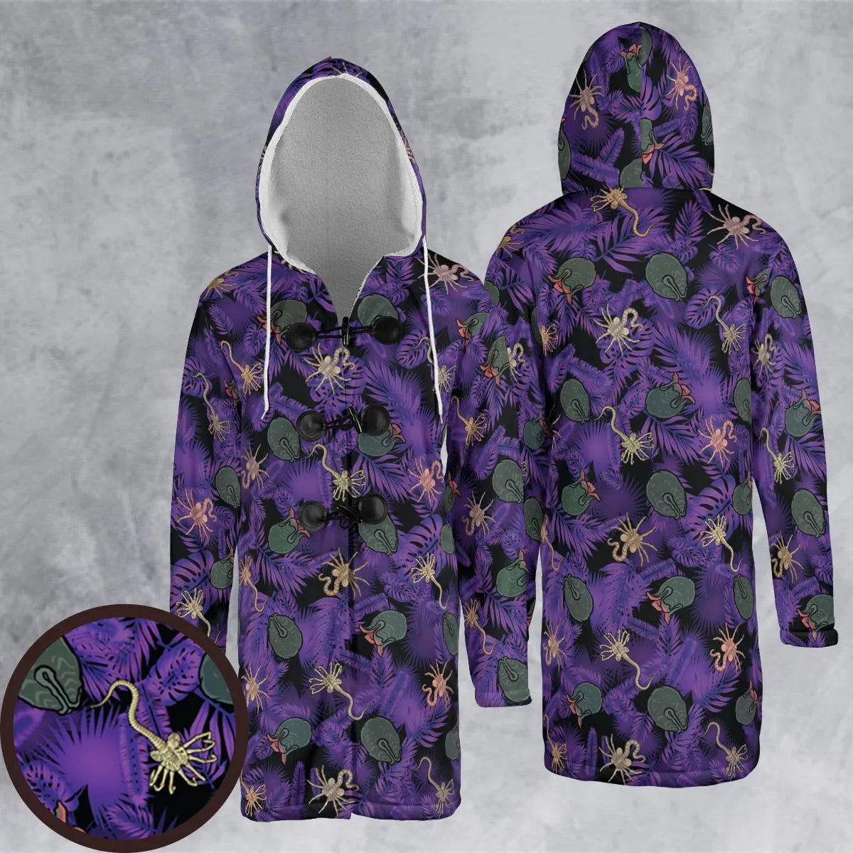 Hooded Cloak Coat - NK4JPX64