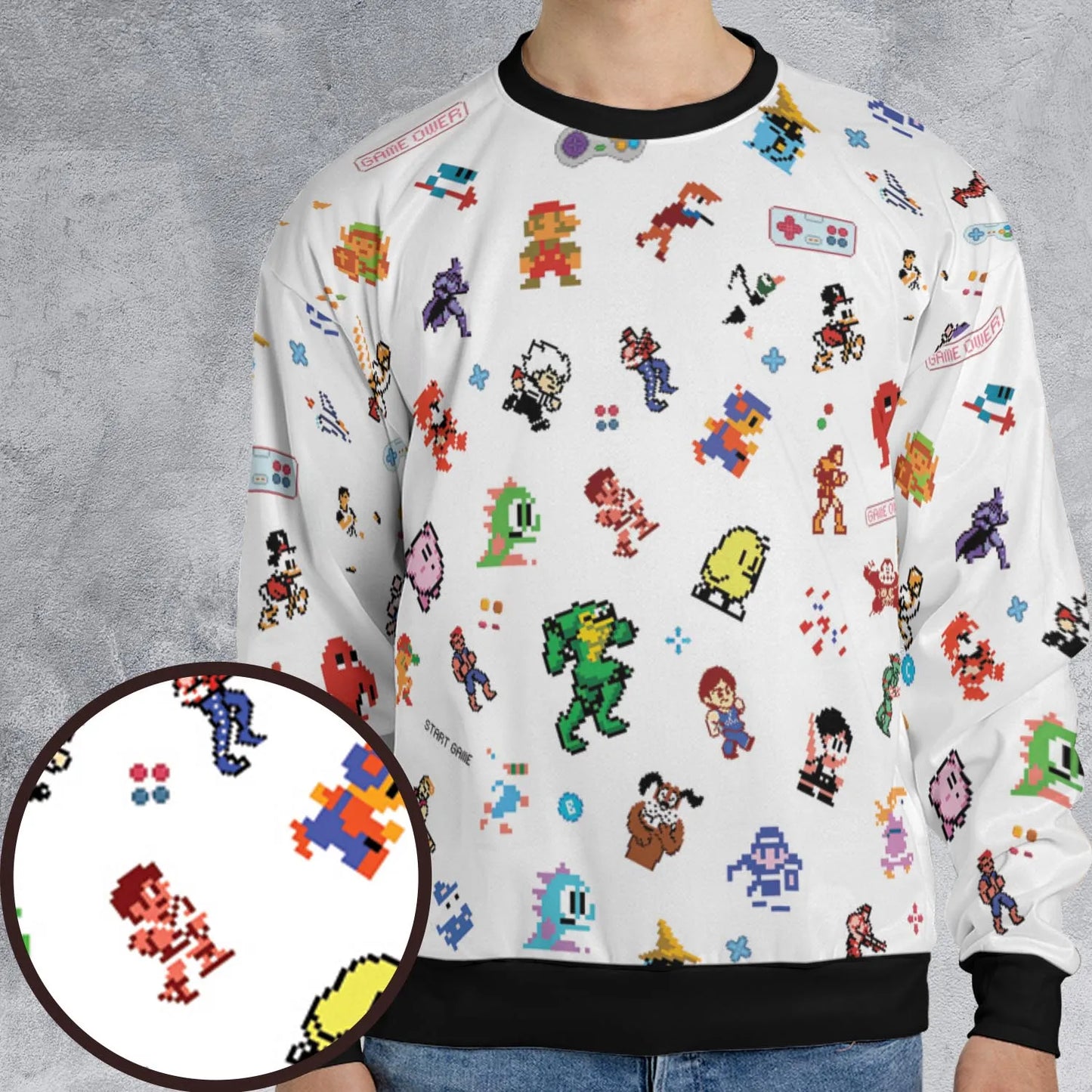 All-over Print Sweatshirt - ELFDMS5T