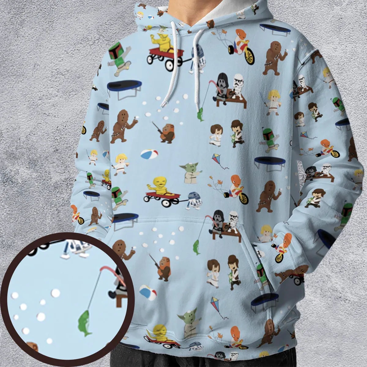 All-over Print Hoodie - U5QSH8P4