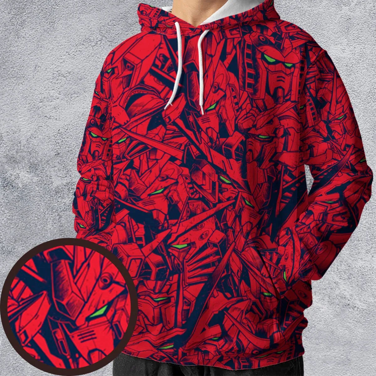 All-over Print Hoodie - LF1949UD
