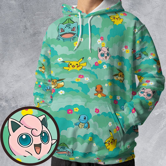 All-over Print Hoodie - WD5PBQ19 -  - 1