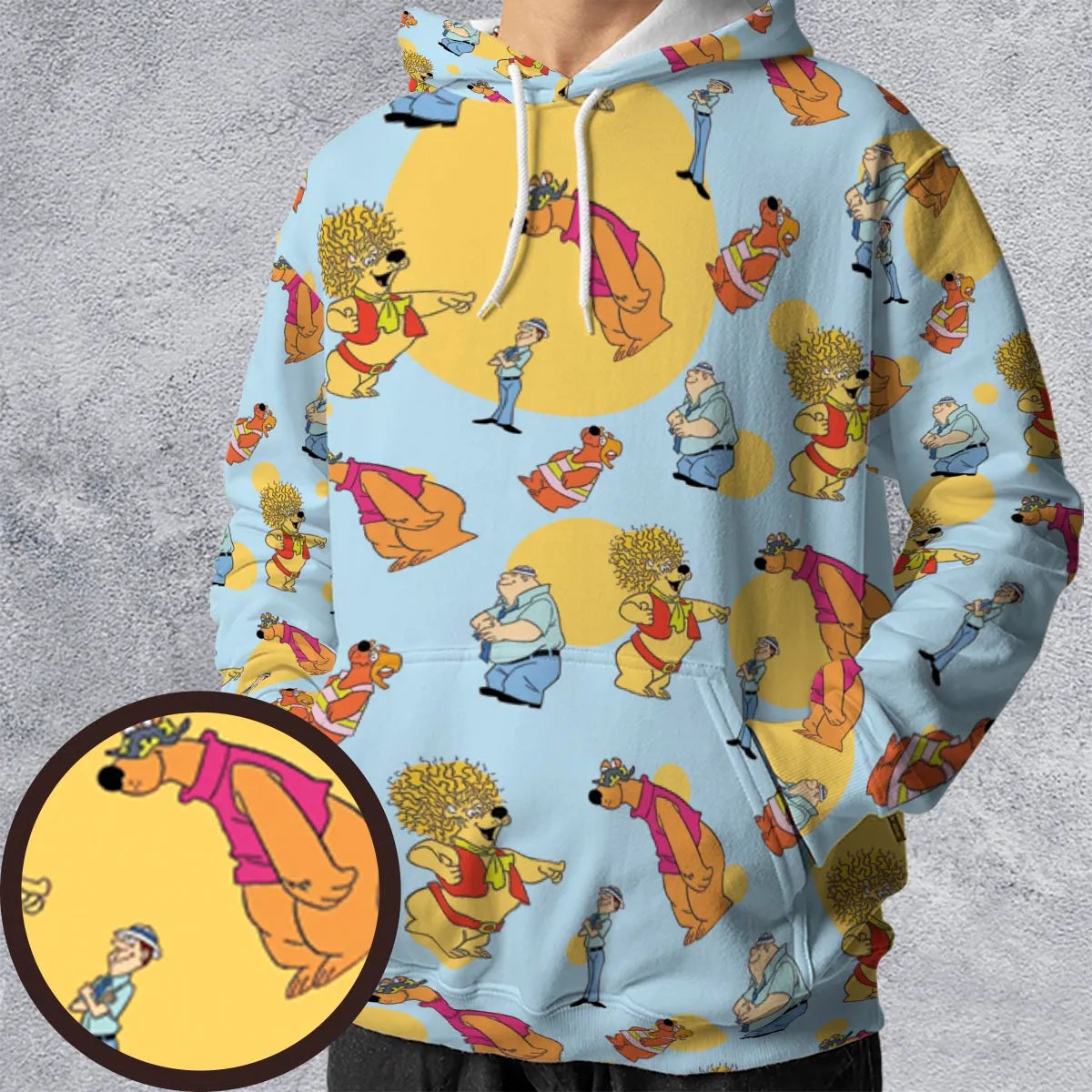All-over Print Hoodie - LYMFJ1CY