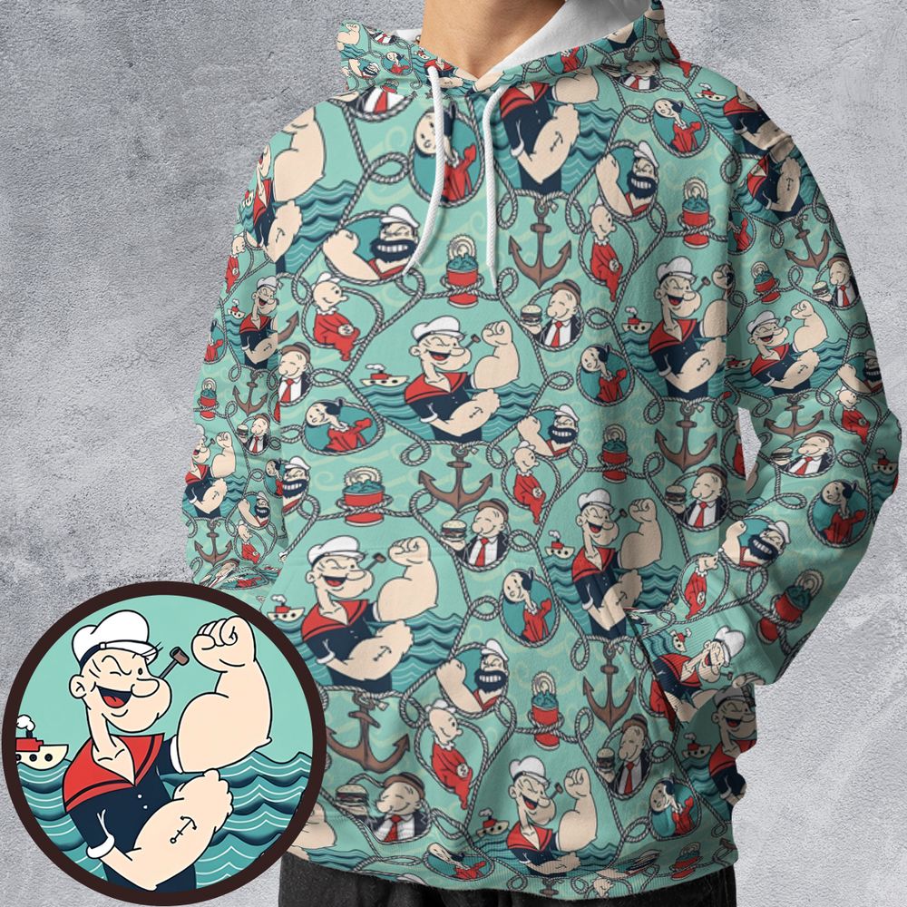 All-over Print Hoodie - KD5PPGXJ -  - 1