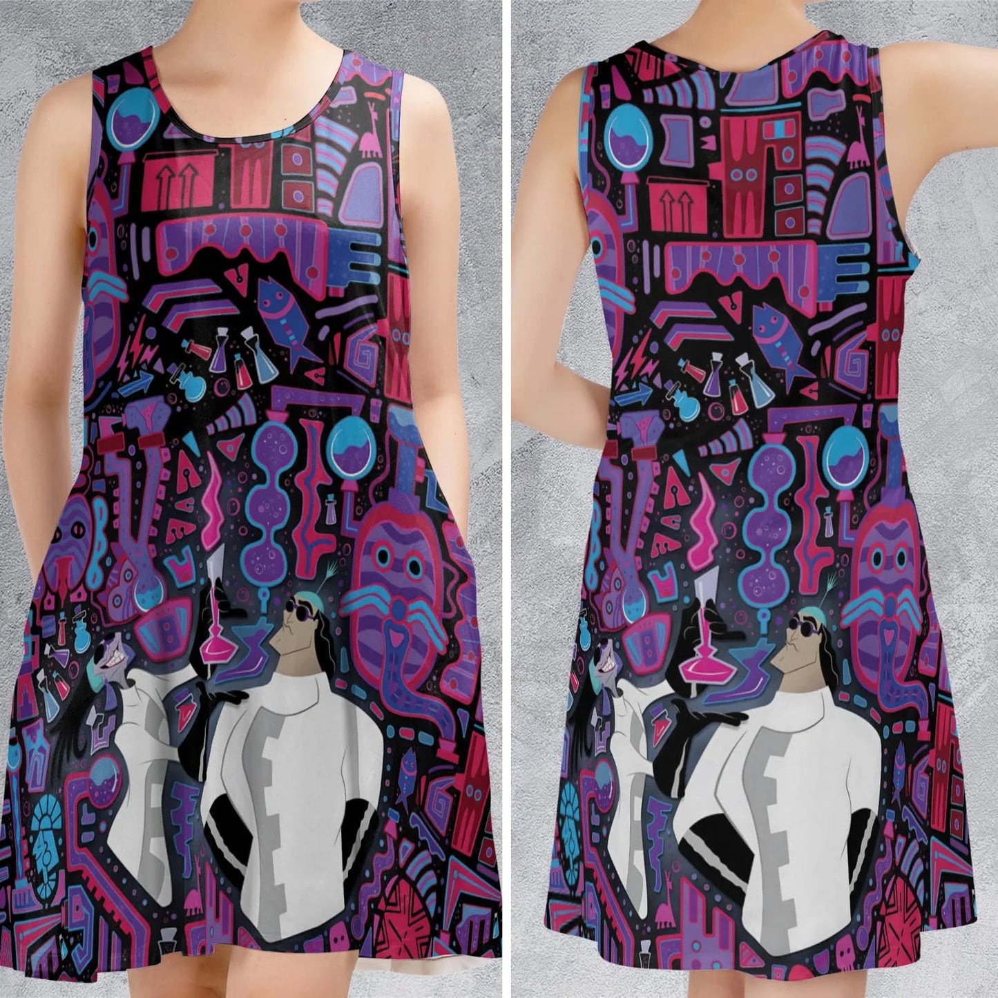 Sleeveless Dress - PKMJGTUL