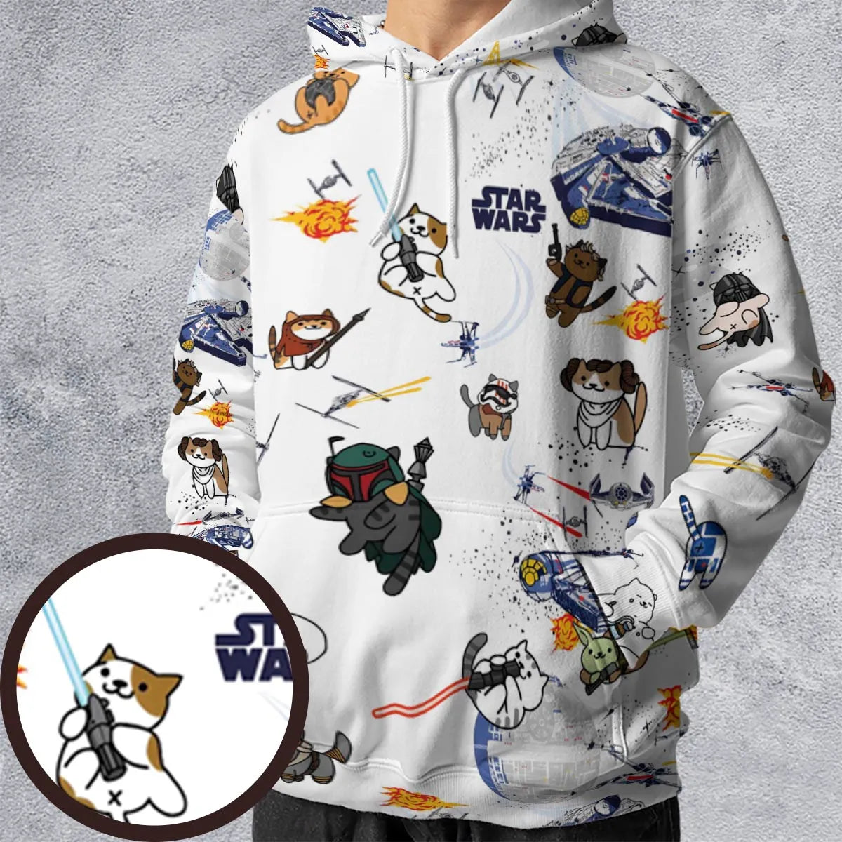 All-over Print Hoodie - BN7T9TUP