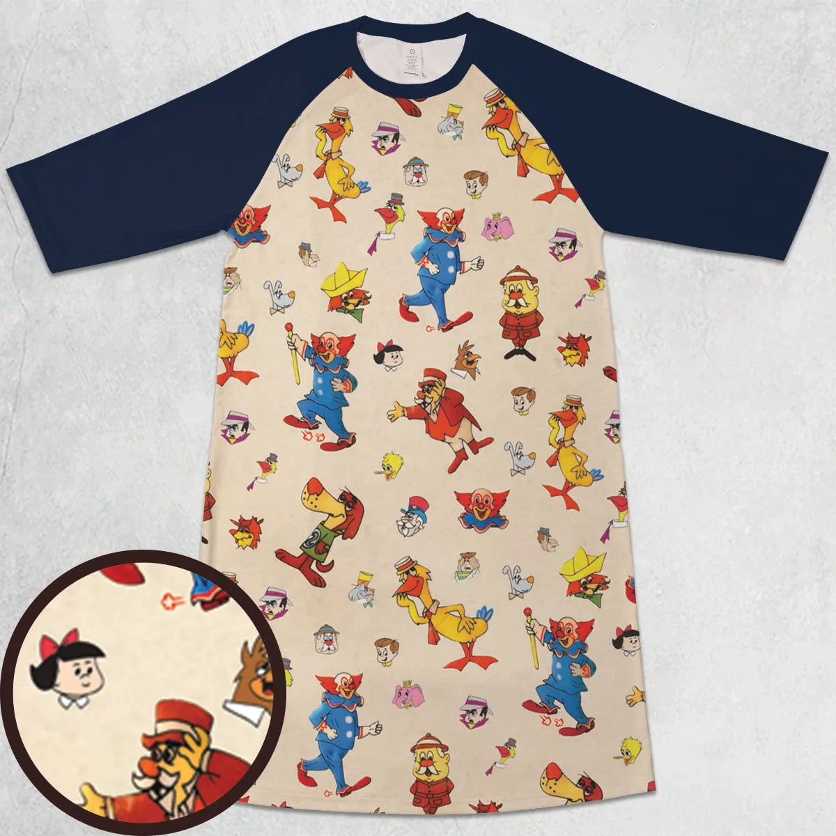 3/4 Sleeve Raglan Dress - SK6RMAFS