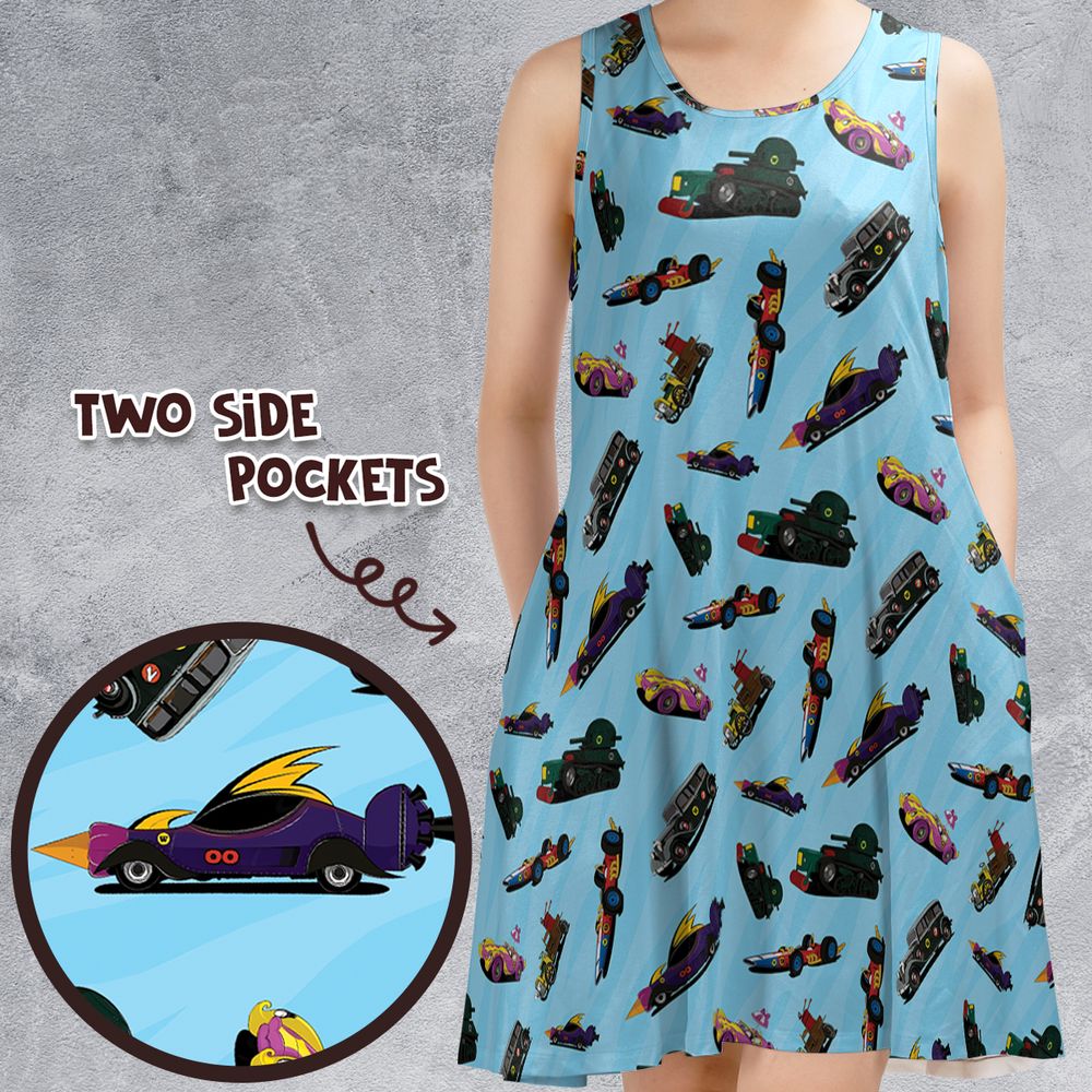 Sleeveless Dress - AXLH1W84 -  - 1