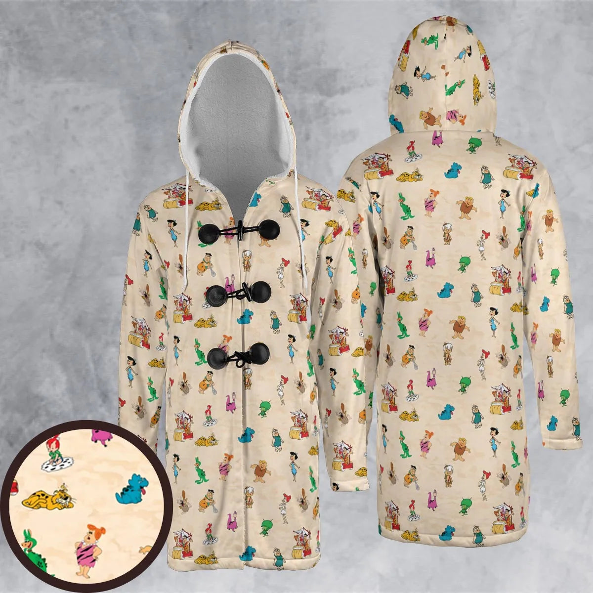 Hooded Cloak Coat - DALGE856