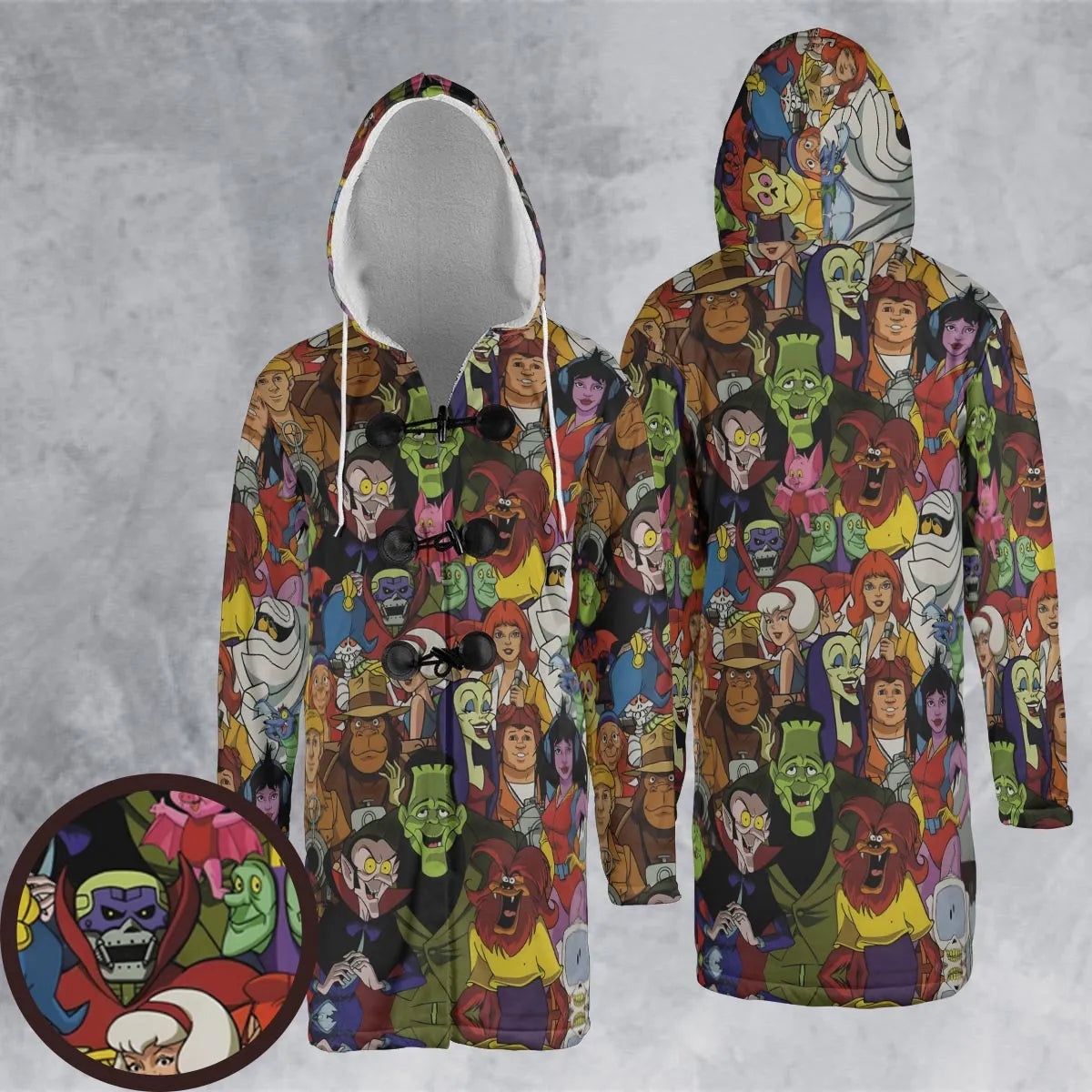 Hooded Cloak Coat - RFSFRS2C