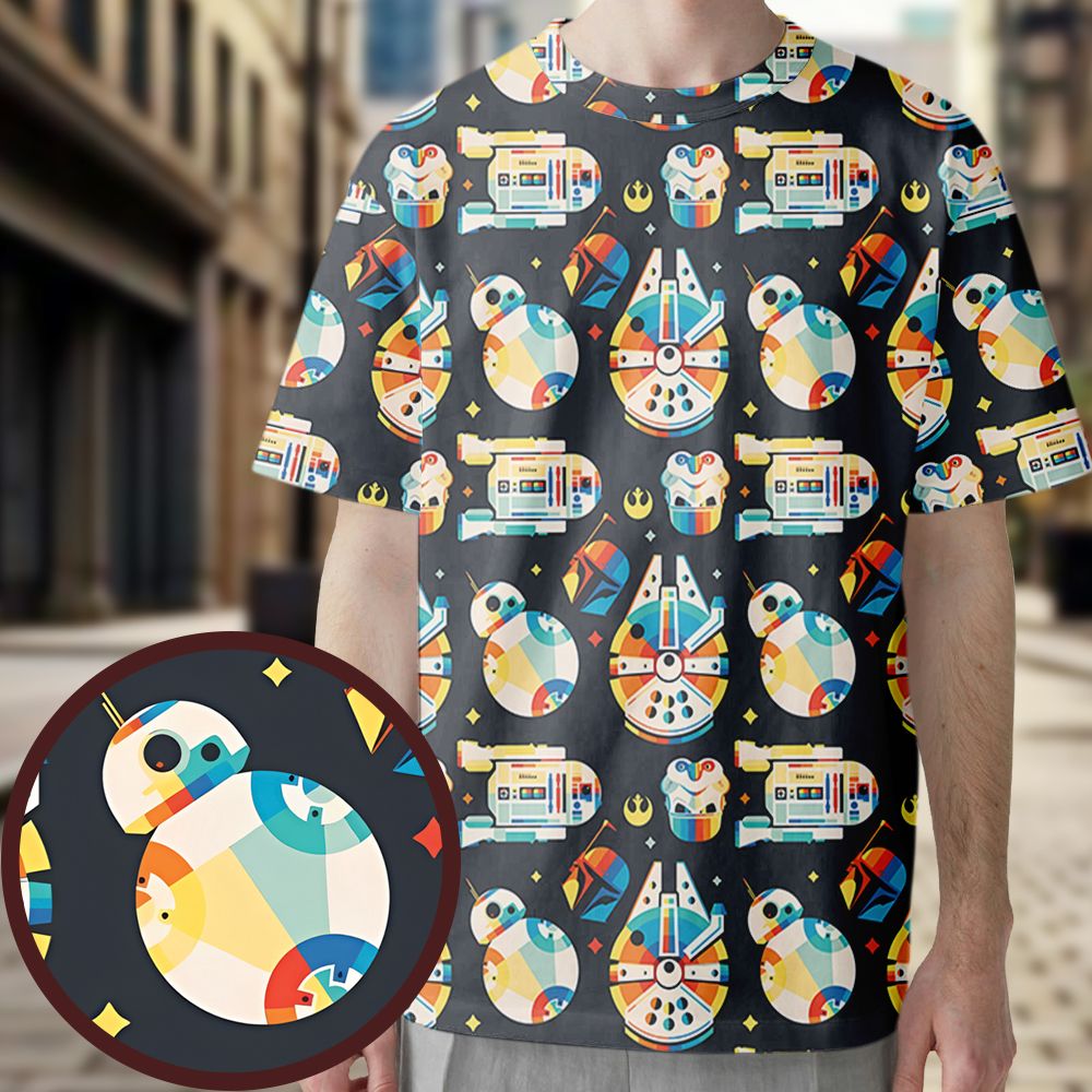 All-Over Print Unisex T-Shirt - TV6LJE2V -  - 1
