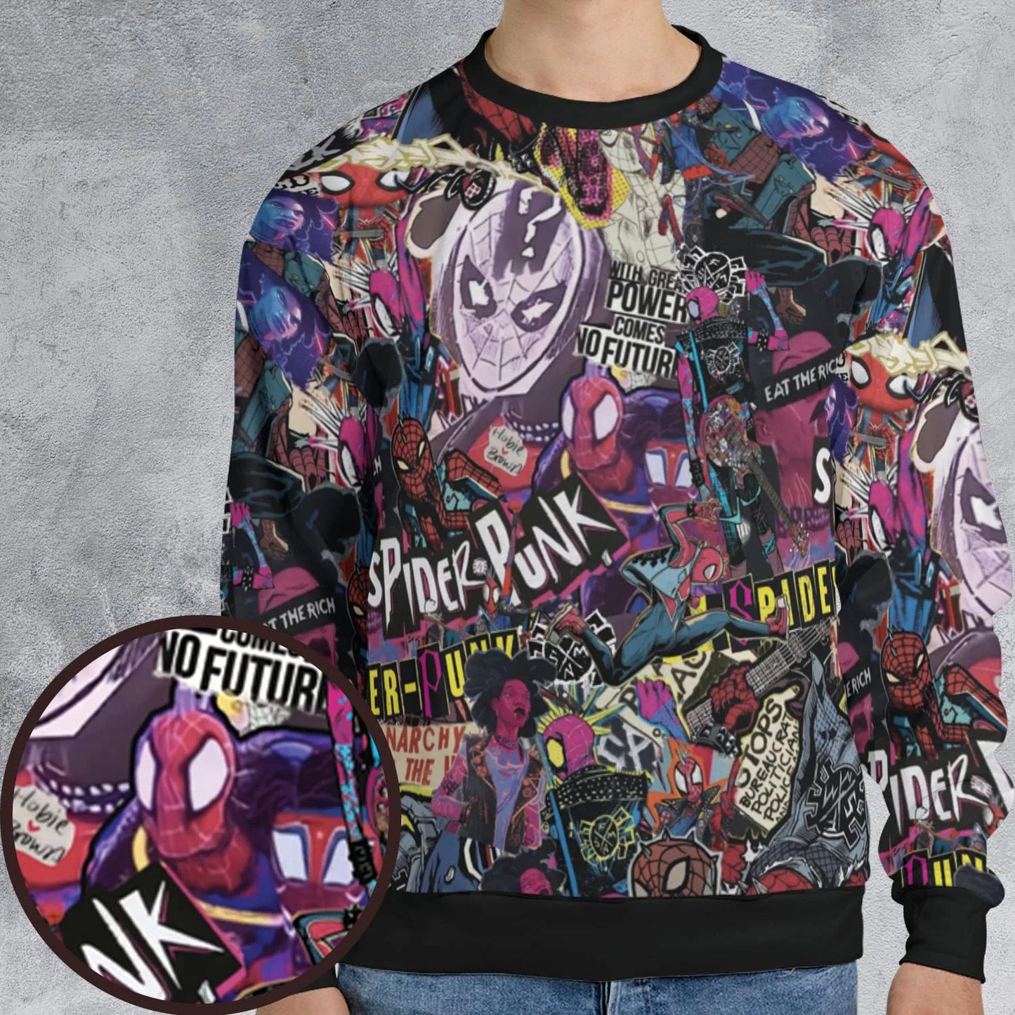 All-over Print Sweatshirt - R3ZS87PF
