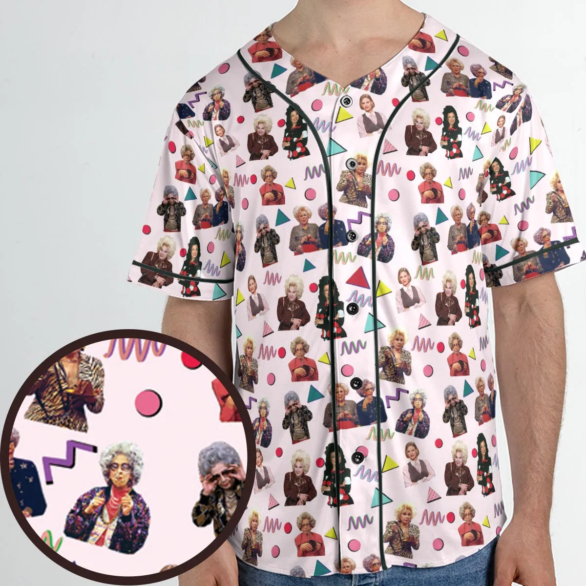 Unisex Baseball Jersey - 8LRPK658